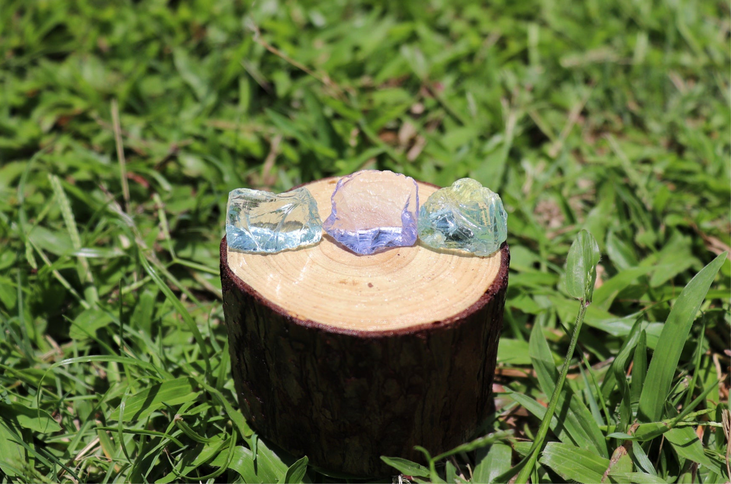 迷你 Andara 高頻三色水晶組合(9.8g)｜Baby Andara High Frequency Tricolour Crystals Set (9.8g)