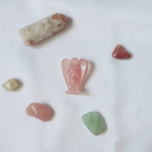粉晶小天使｜Rose Quartz Little Angel