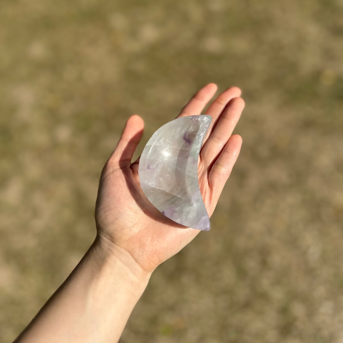 螢石月亮首飾小碟｜Fluorite Moon Ring Dish