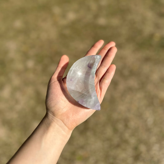 螢石月亮首飾小碟｜Fluorite Moon Ring Dish