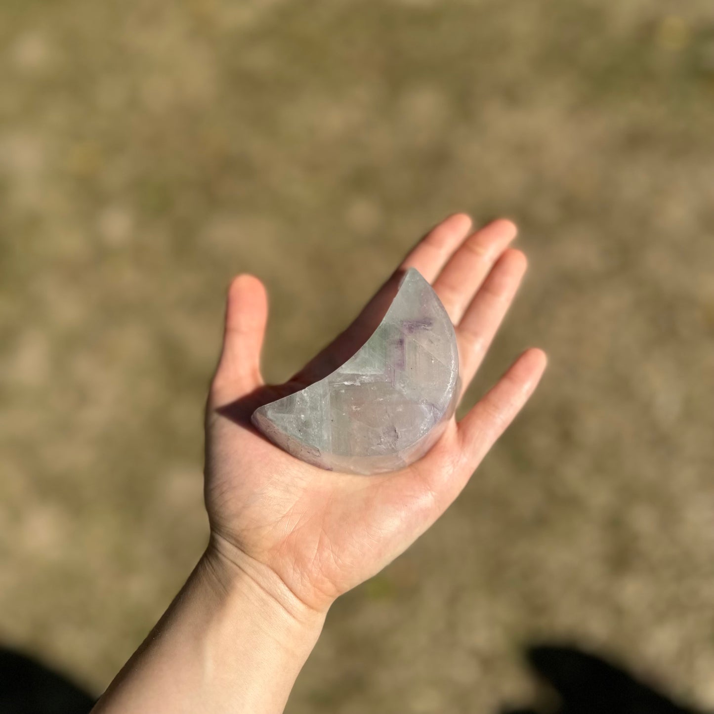 螢石月亮首飾小碟｜Fluorite Moon Ring Dish